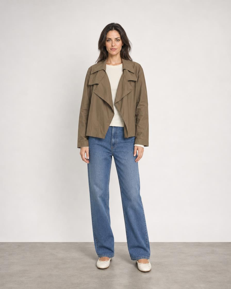Triple Collar Jacket - Turtle