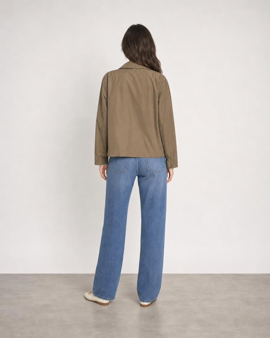 Triple Collar Jacket - Turtle
