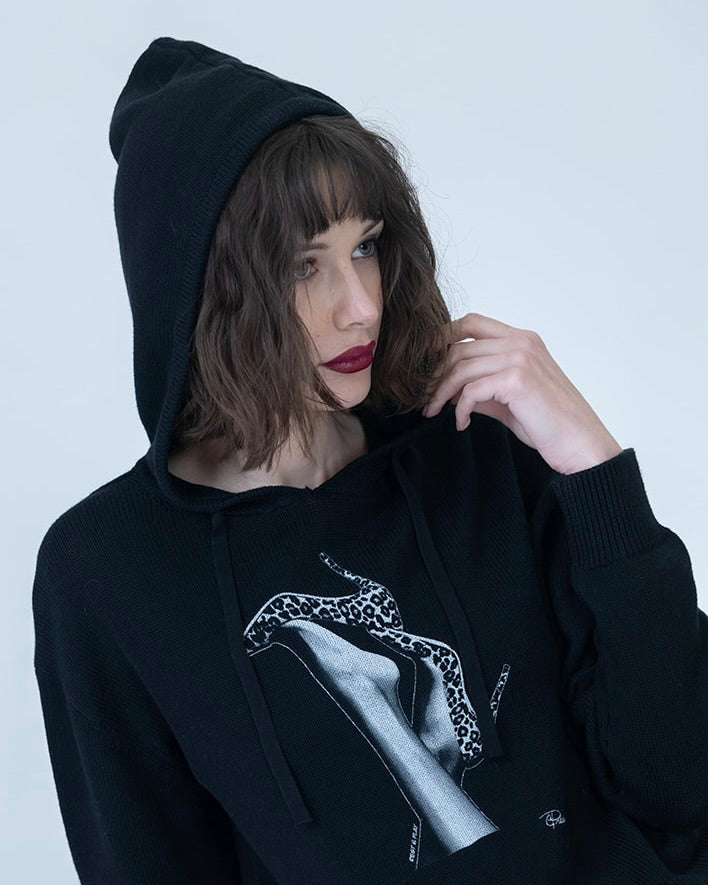 Rest & Play Randi Sweater - Black