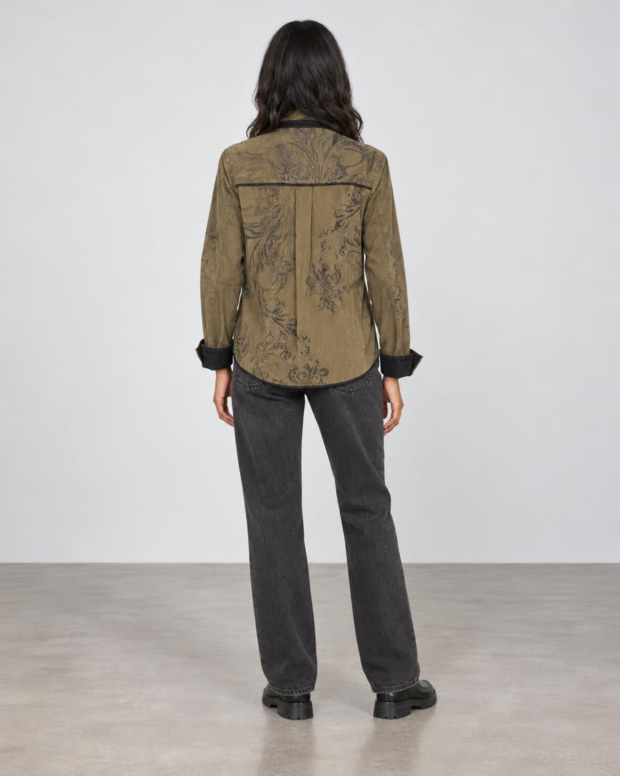 Beate Heymann Luxe Vintage Jacket - Olive