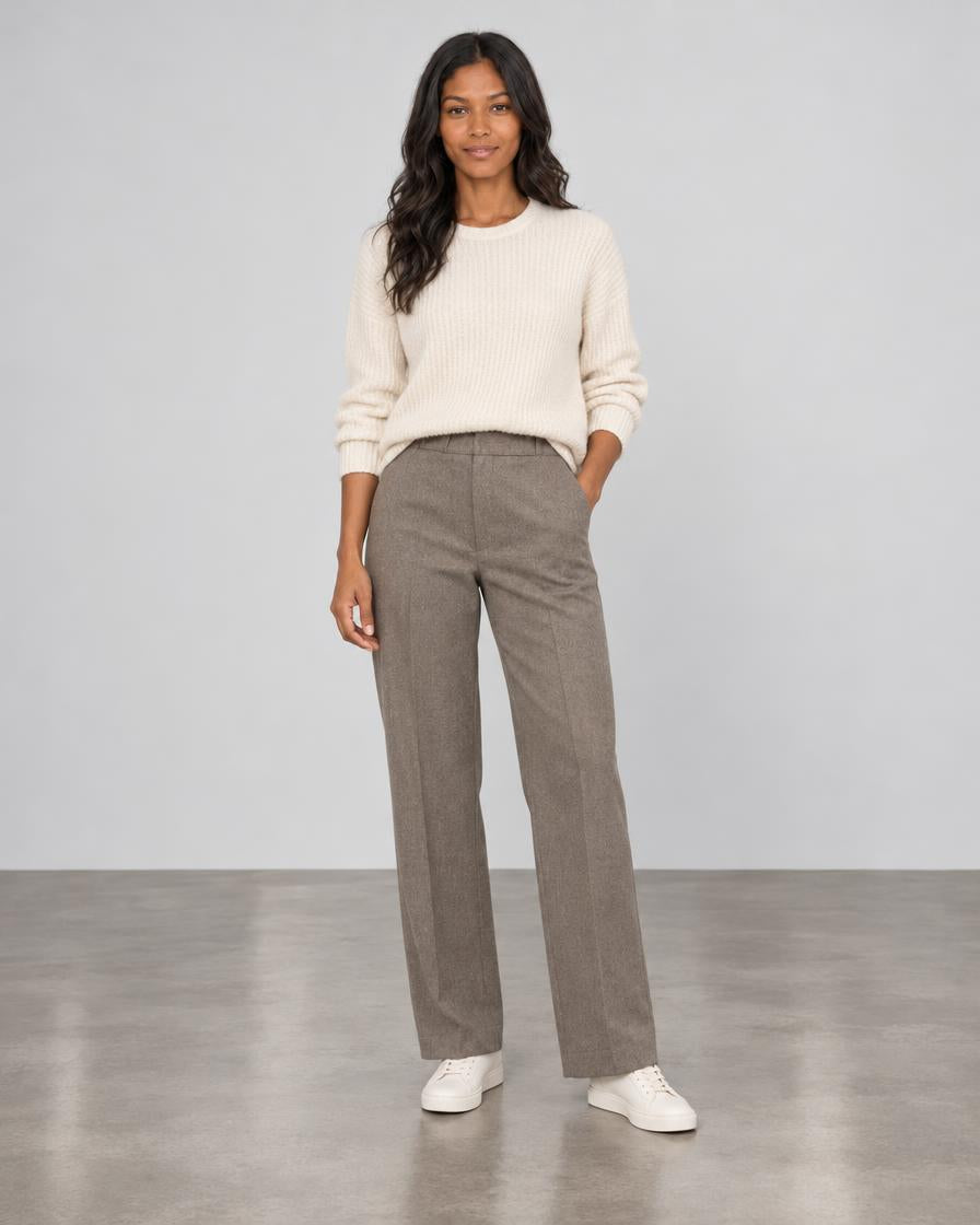 Trousers - Visone