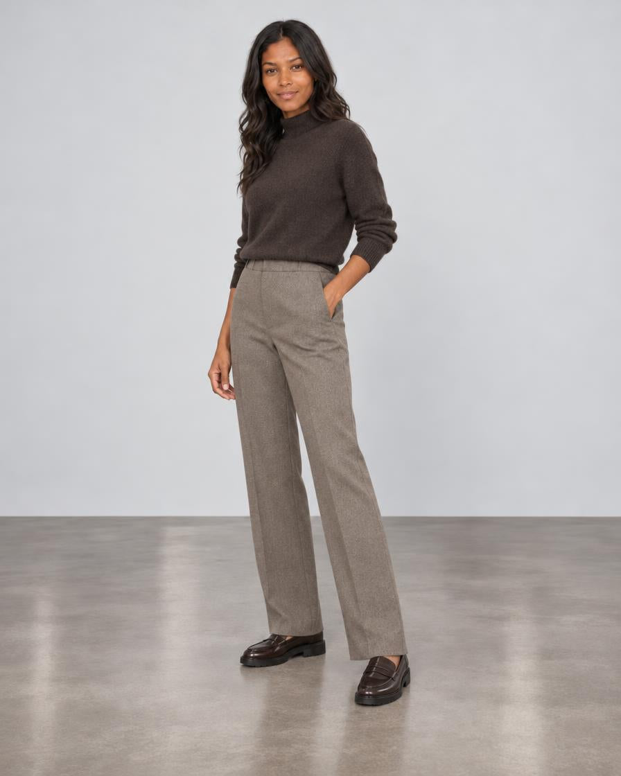 Trousers - Visone