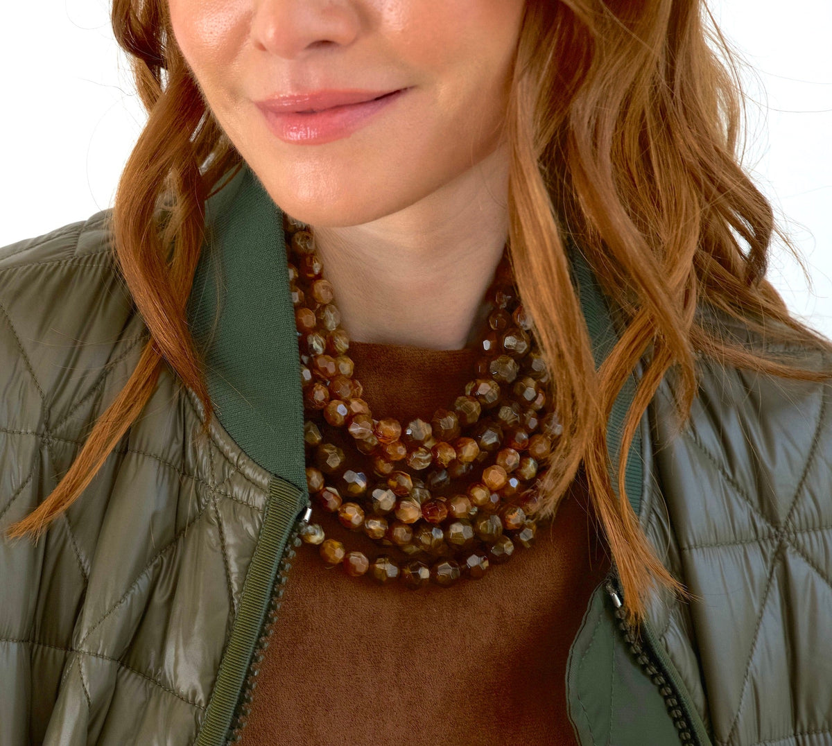 Bella Grace Dip Havana Necklace