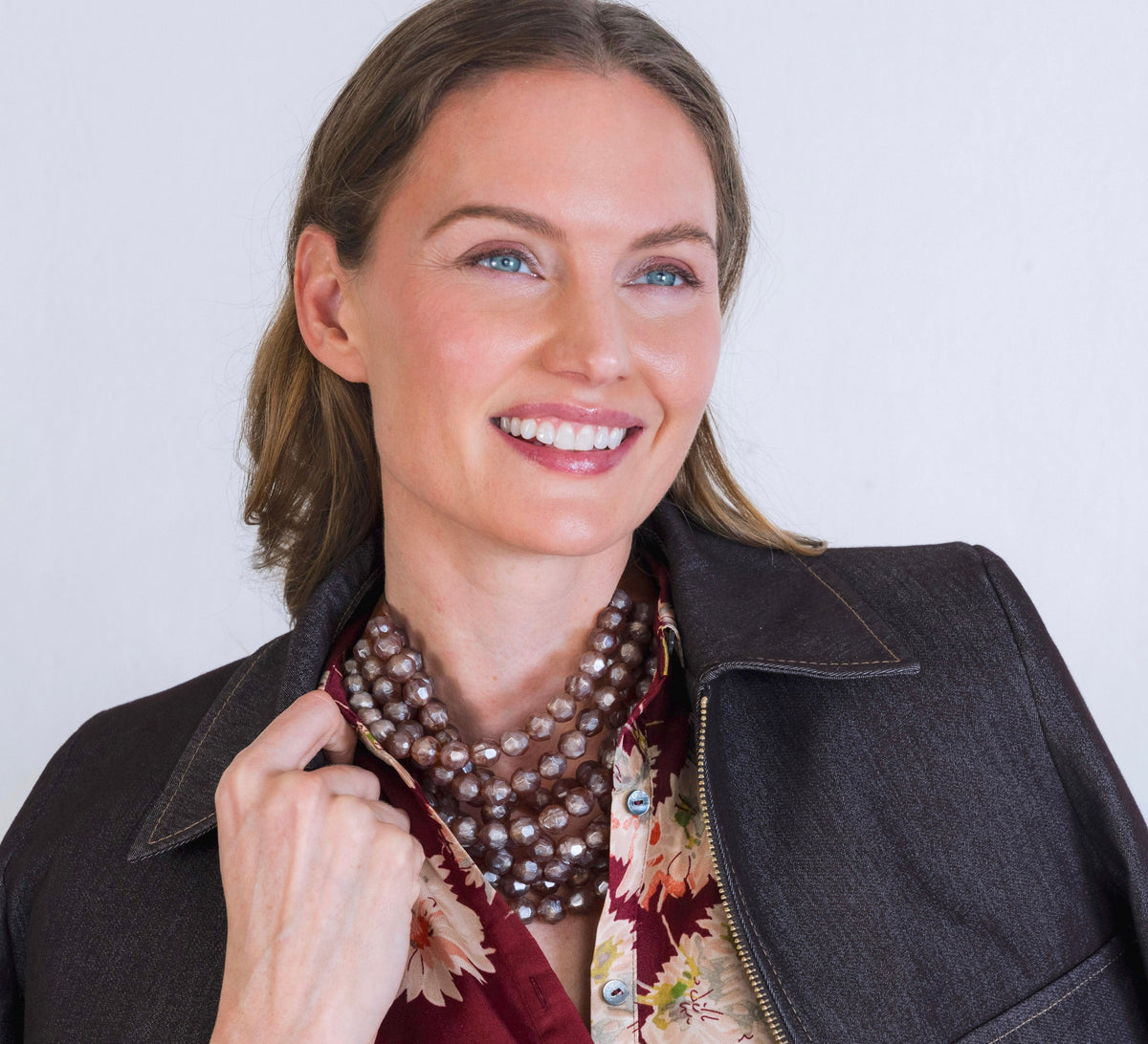 Bella Greige Necklace