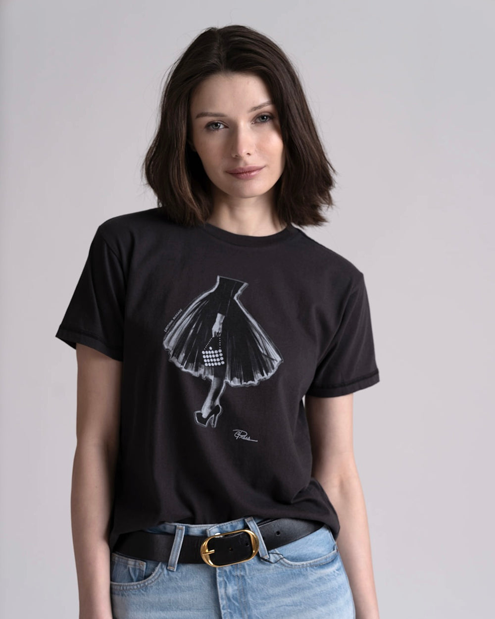 CPRESS Studio Emotional Baggage Tee in Worn Black