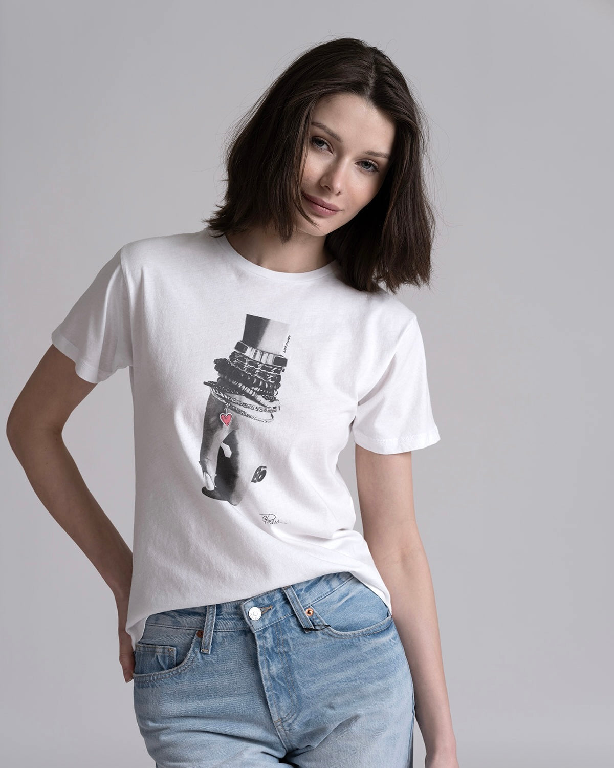 CPRESS Studio Arm Candy Tee in White
