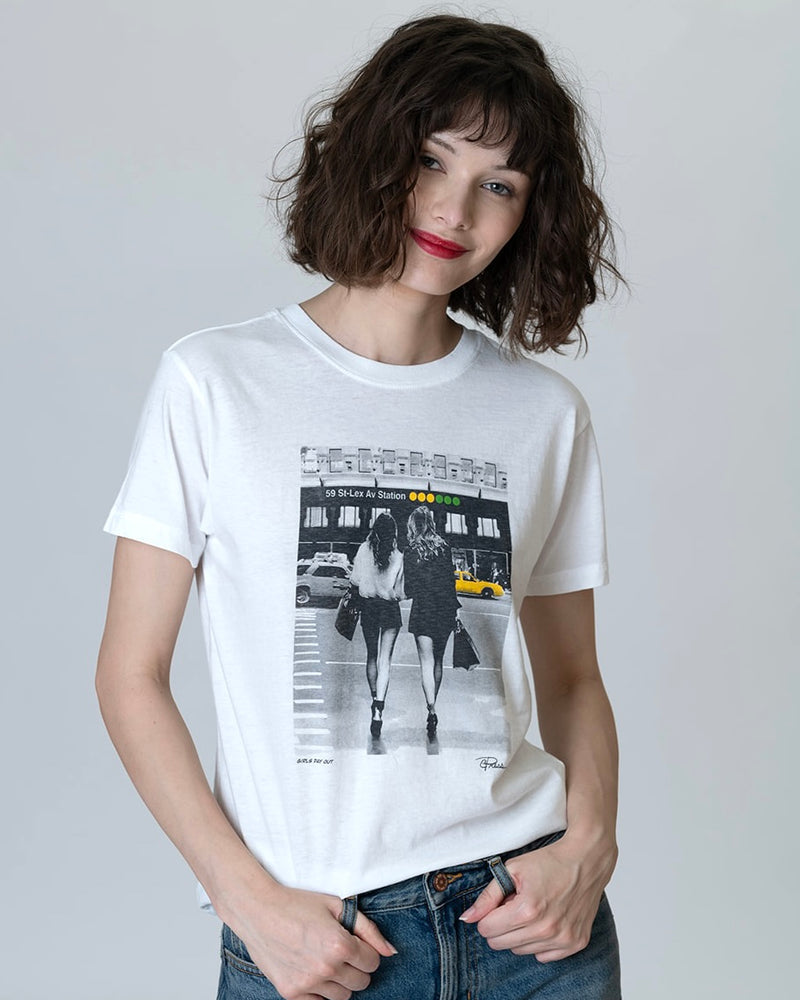 CPRESS Studio Girls Day Out Tee in White