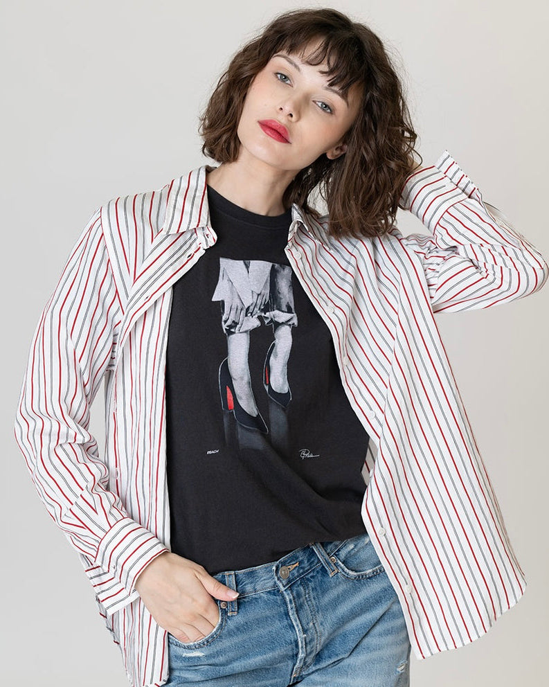 CPRESS Studio Reach Tee in Worn Black