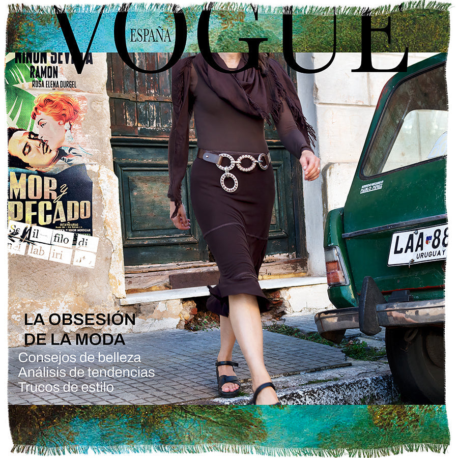 Cristina Scarf - Spanish Vogue