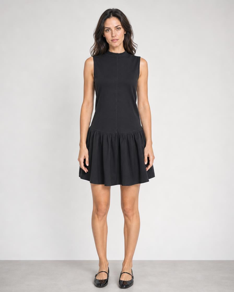 Midnight Denim Dress - Midnight