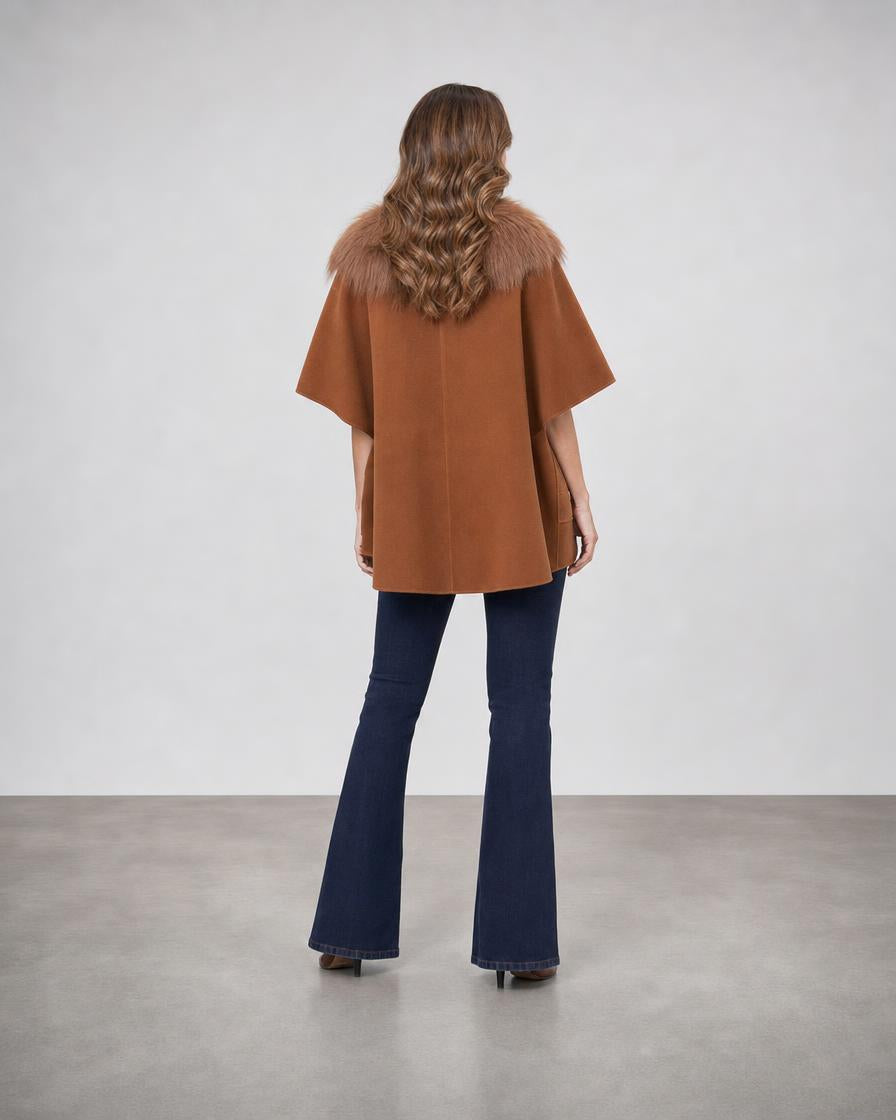 Short Sleeve Jacket - Camel