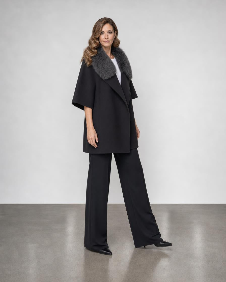 Short Sleeve Jacket - Smoke