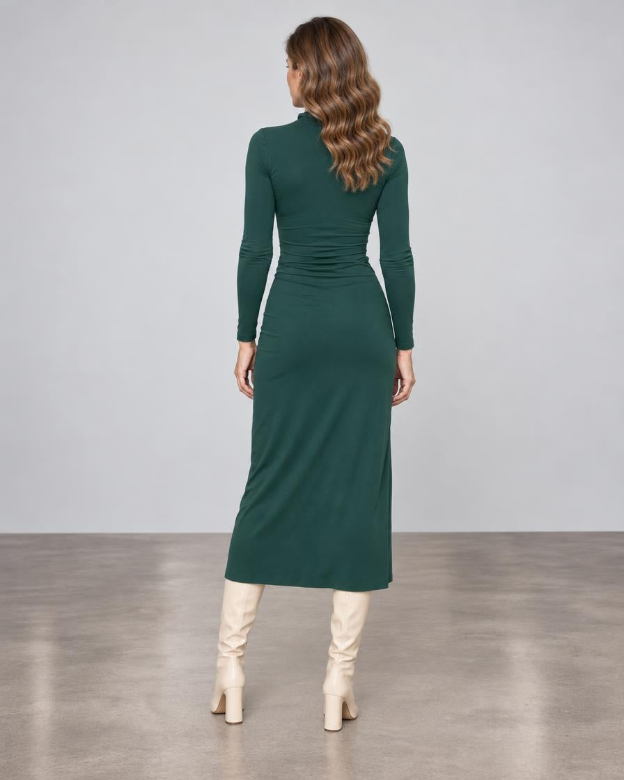 Zip Dress - Bottle