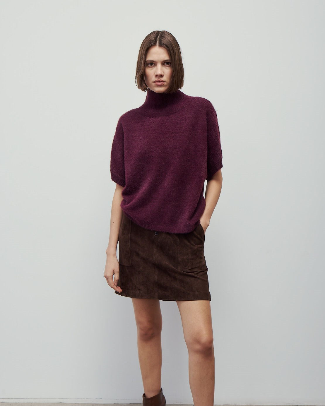Jovani Sweater - Burgundy
