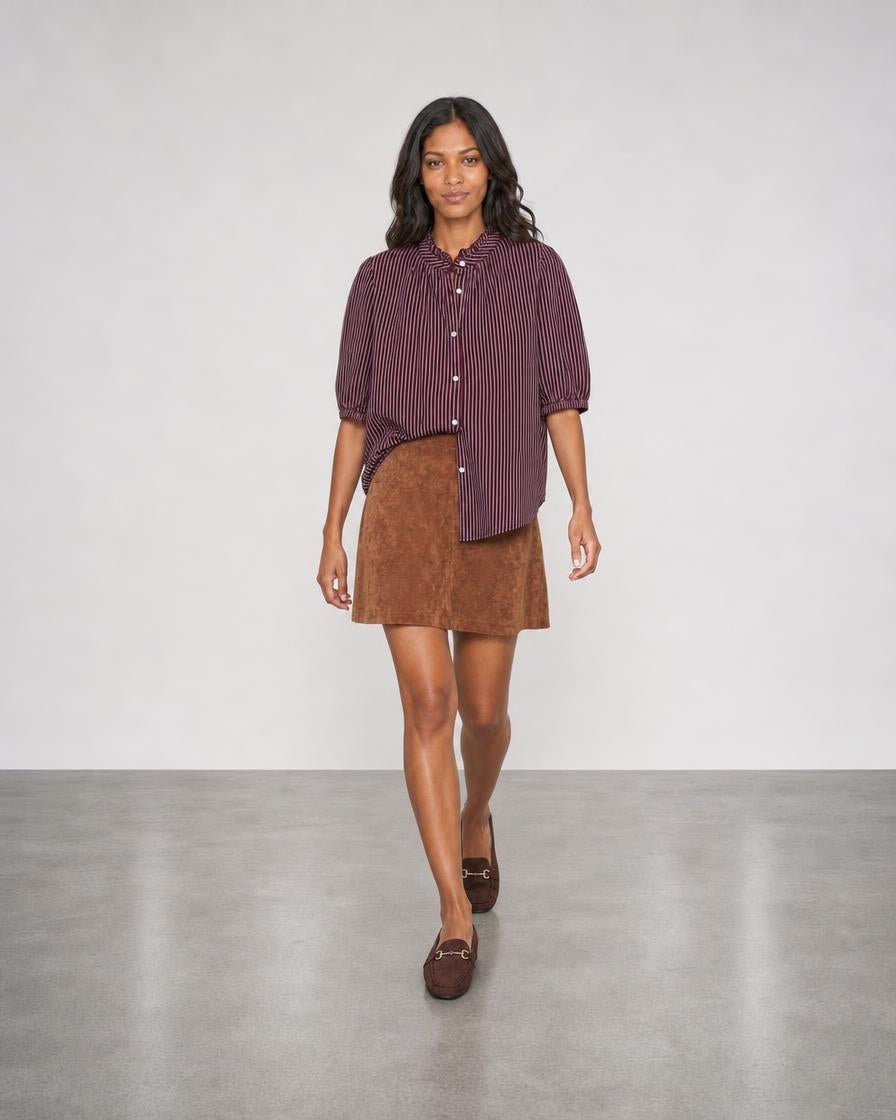 Greta Skirt - Light Chestnut
