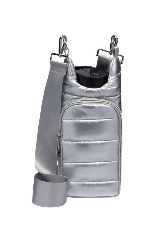 HydroBag Shiny Silver with Silver Strap