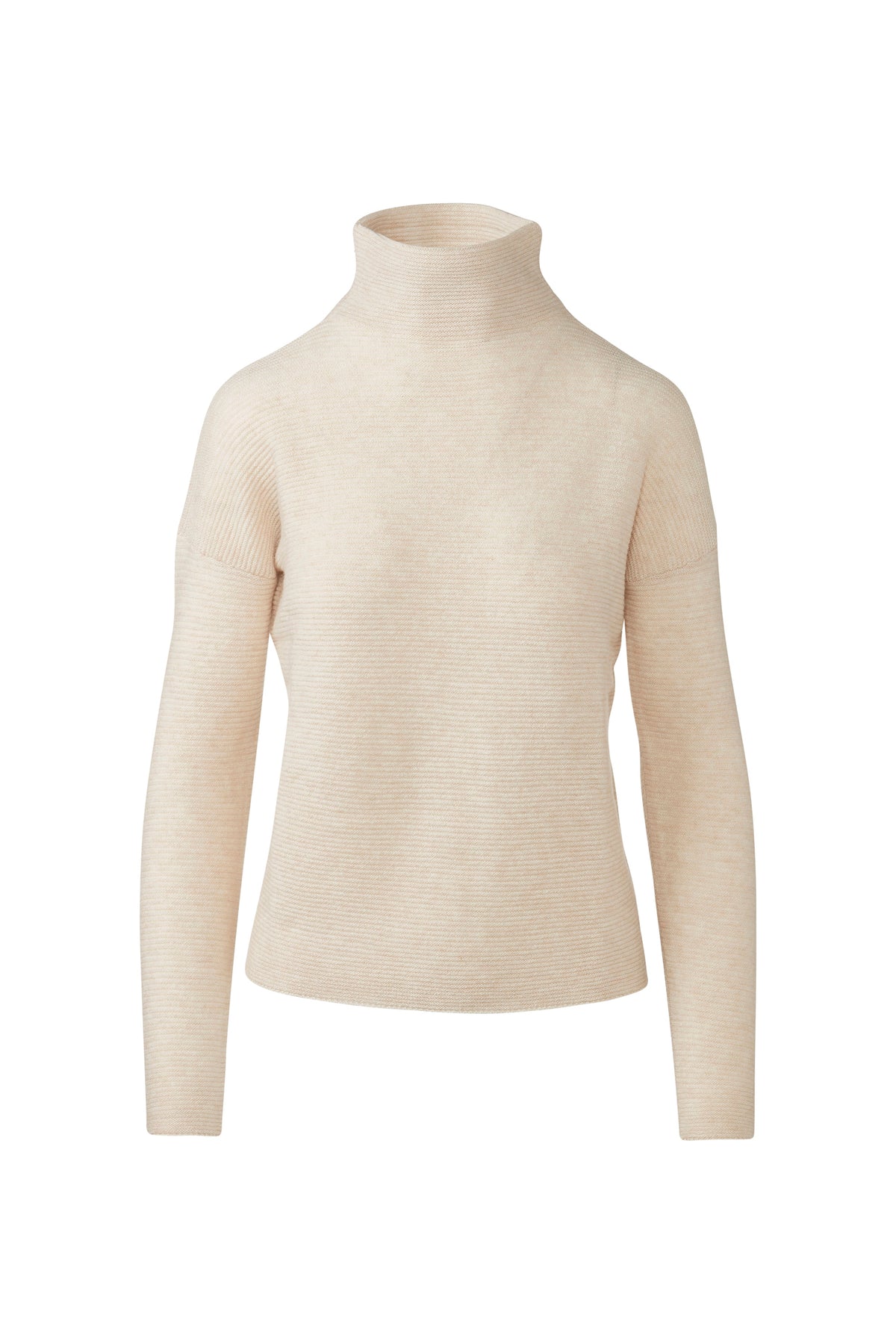 Textured Slouchy Funnel - Sandstone
