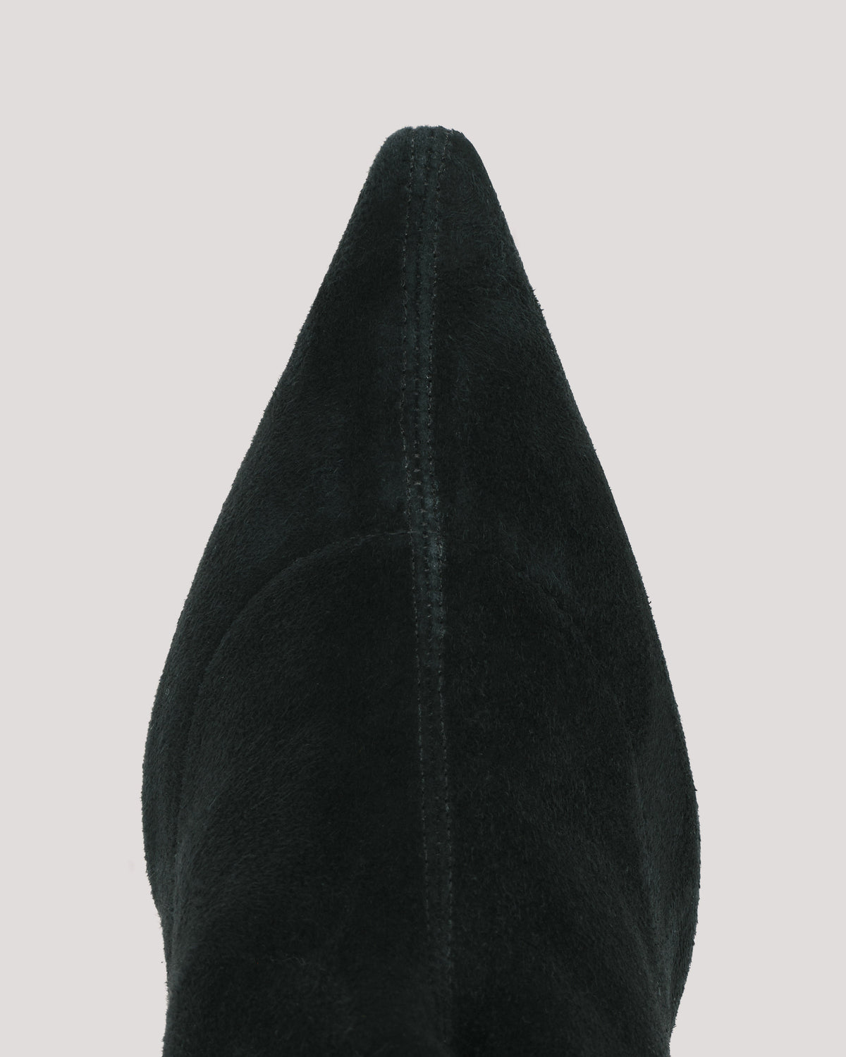 Jade Stretch Suede Boot - Black