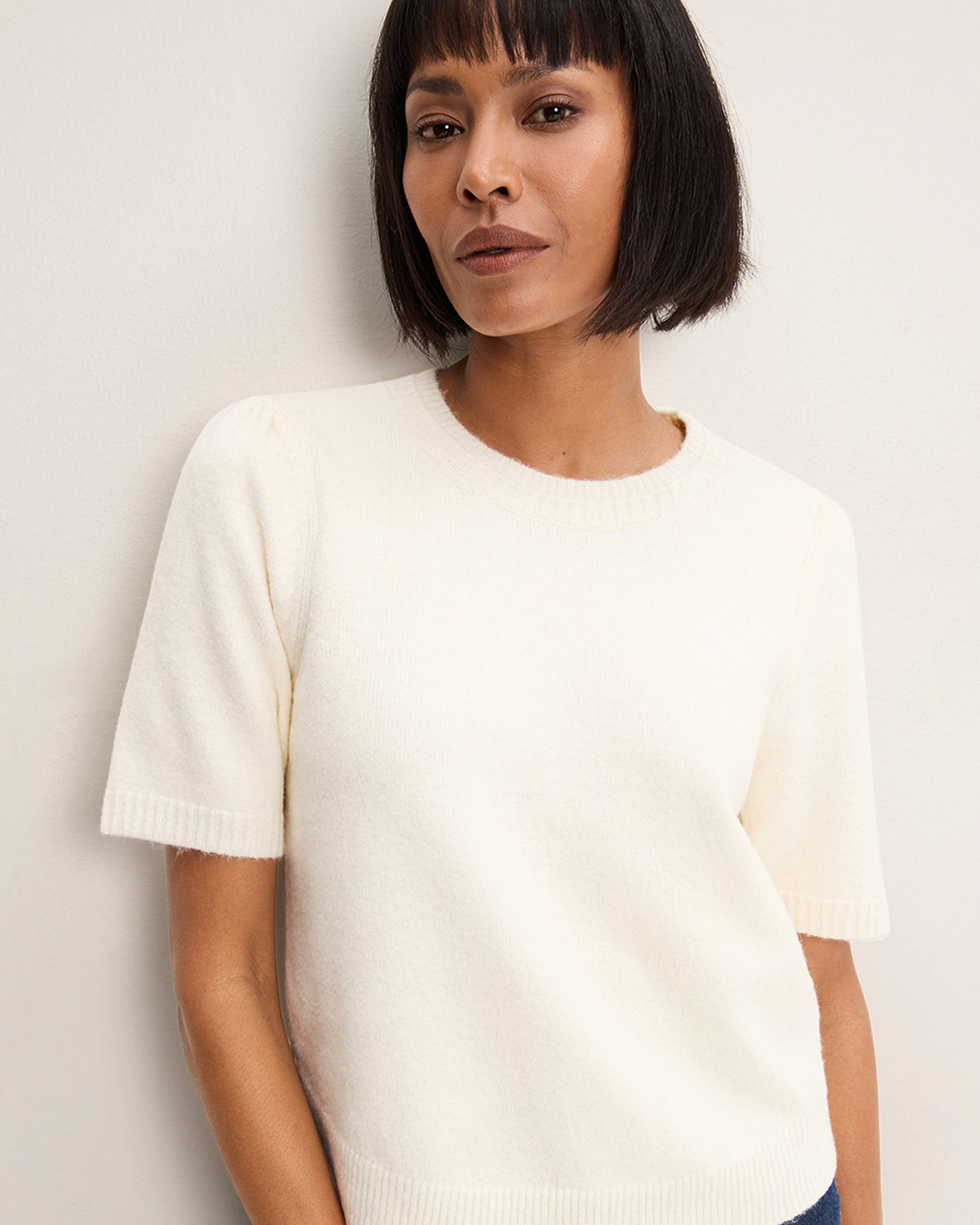 Agatha Fem Pullover - Coconut Milk
