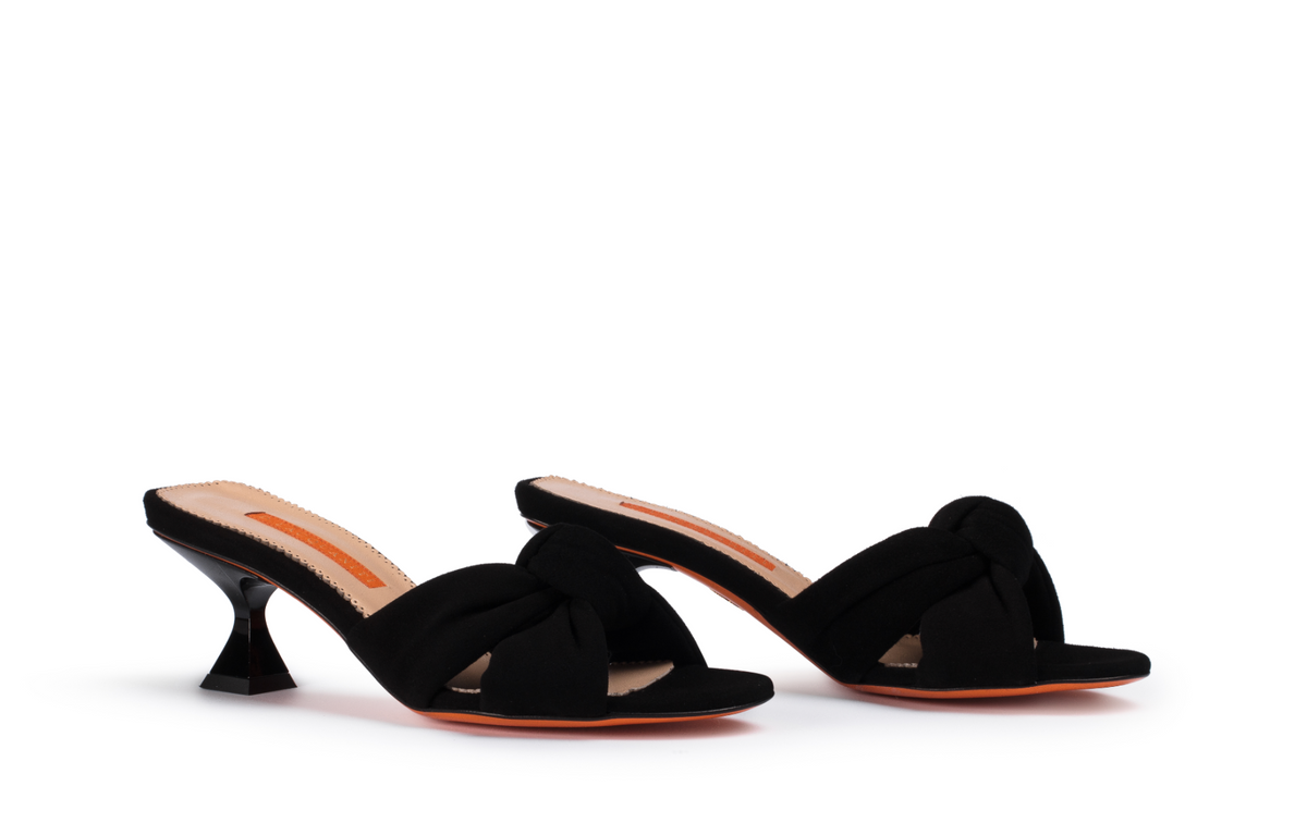 Sofia Mid - Black Suede