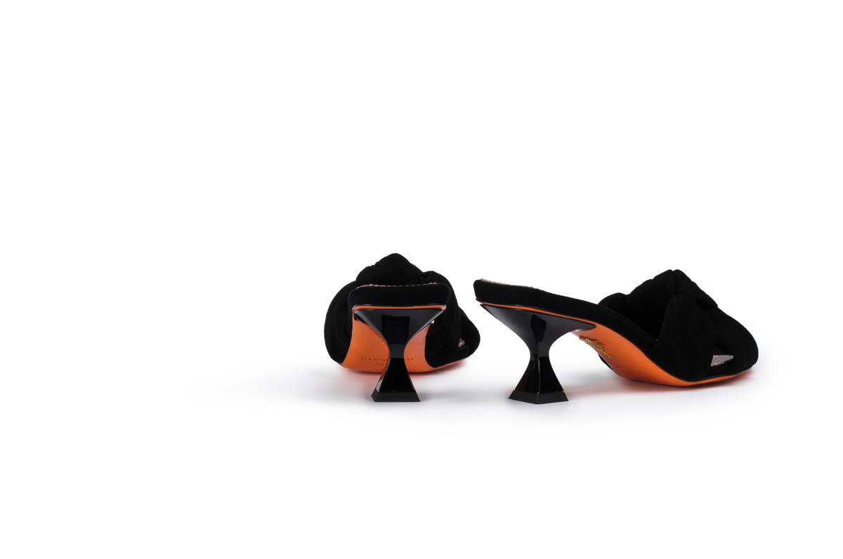 Sofia Mid - Black Suede