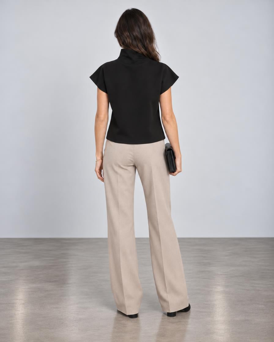 Lola + Sophie Sporty Neo Top - Black
