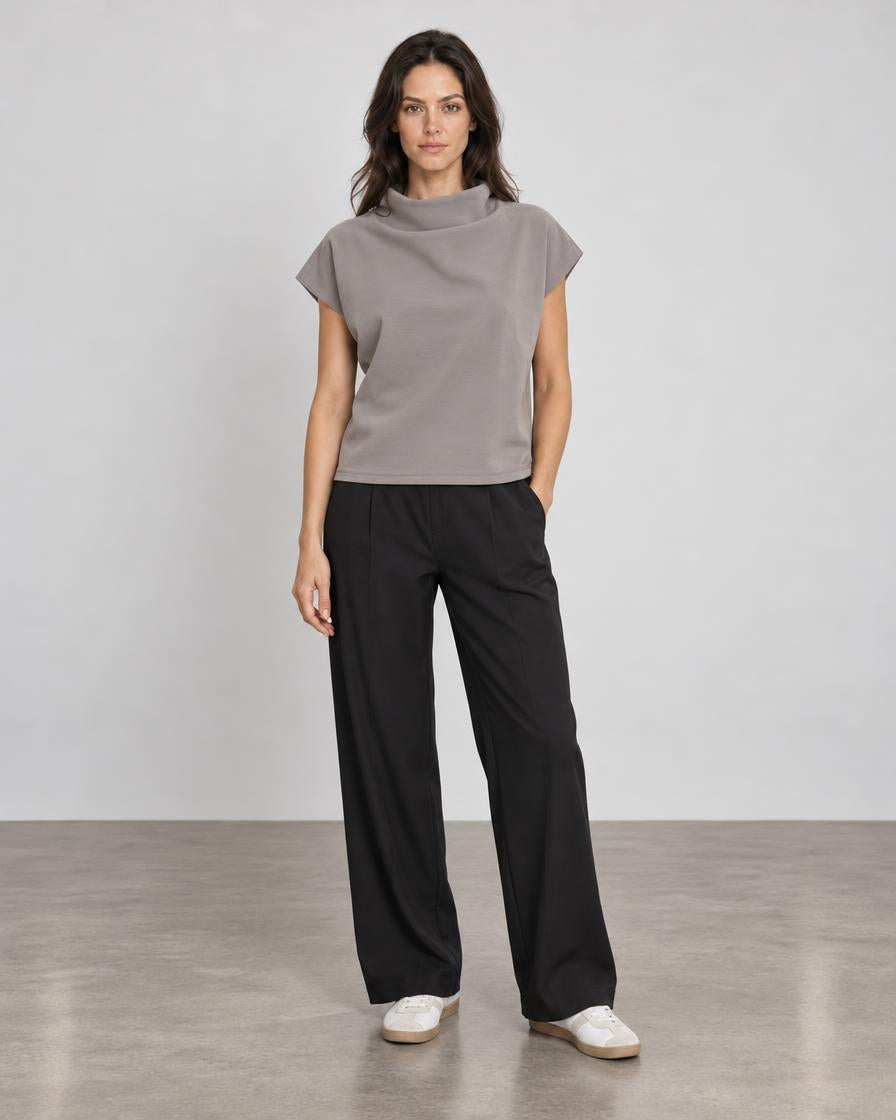 Lola + Sophie Sporty Neo Top - Grey