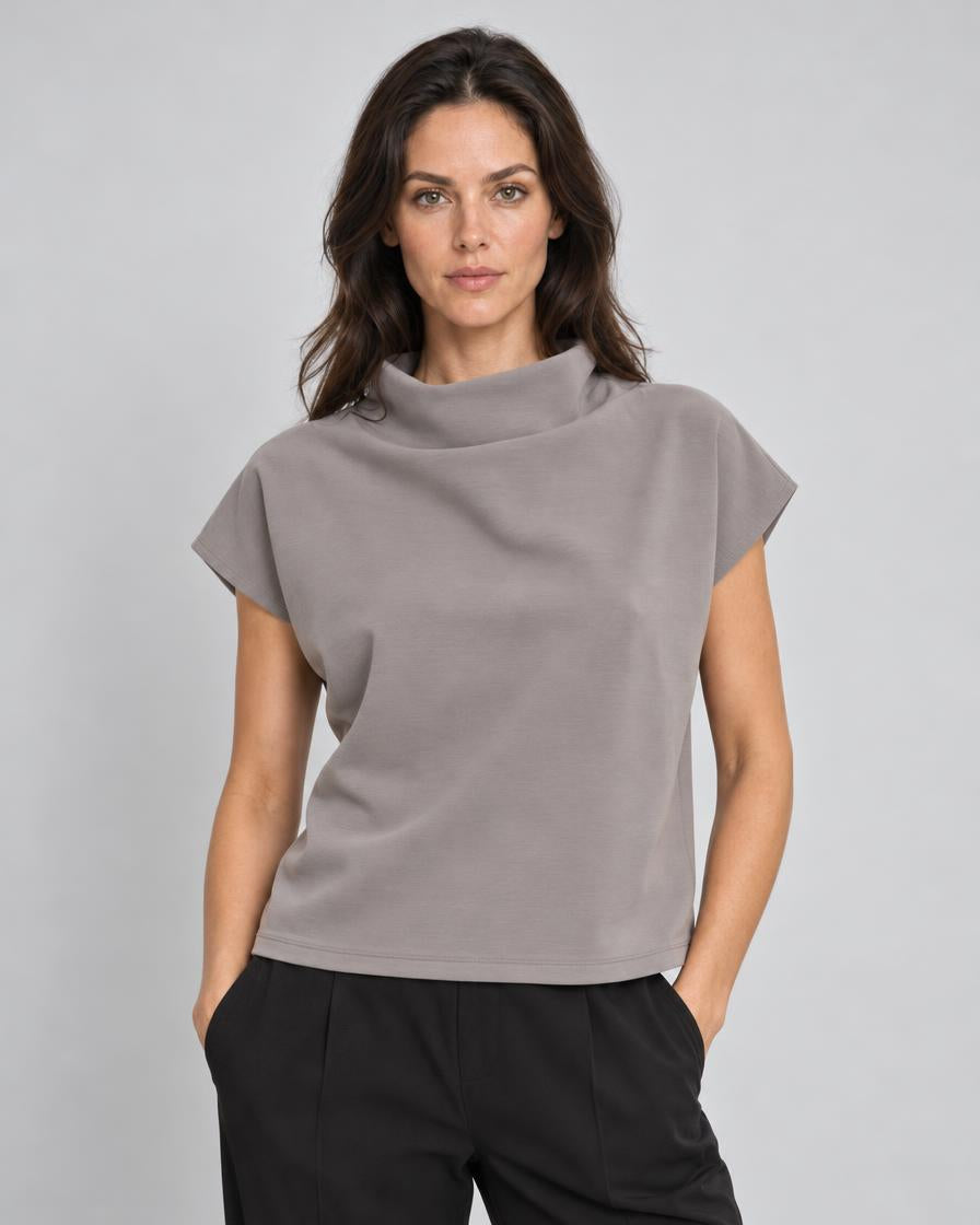 Lola + Sophie Sporty Neo Top - Grey