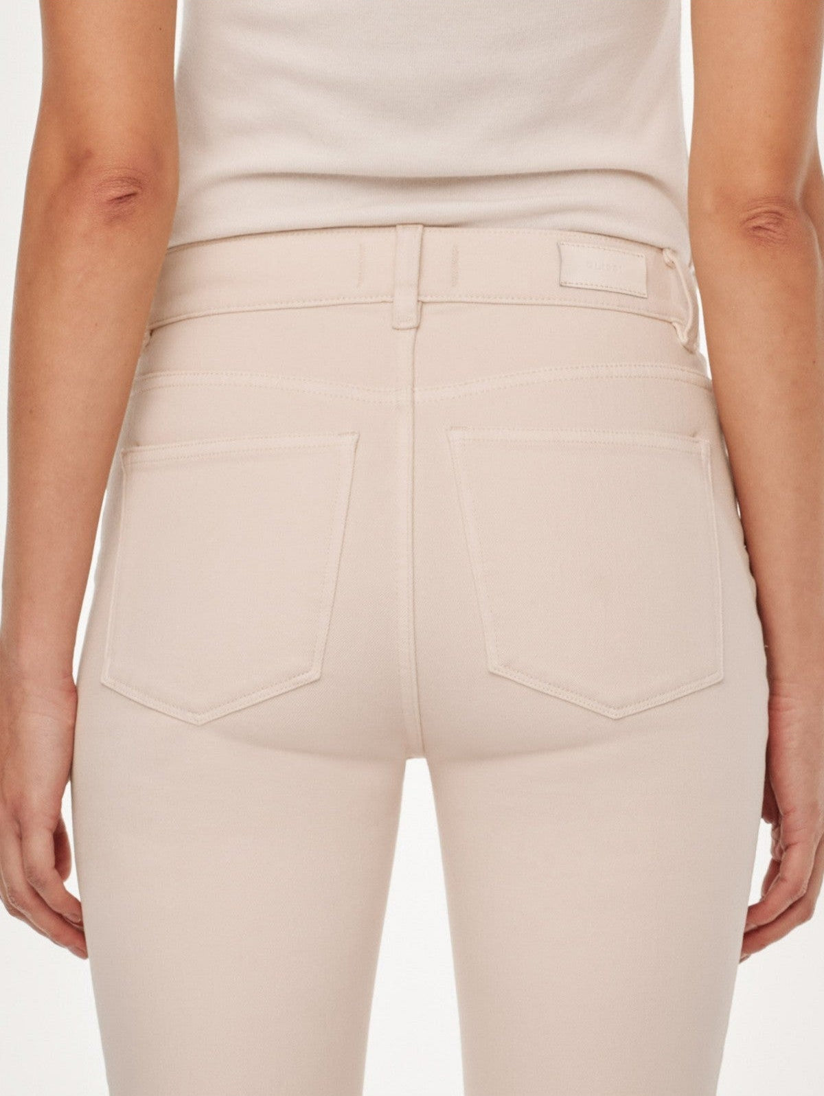 Bridget Boot High Rise Instasculpt 33" Jeans - Flax