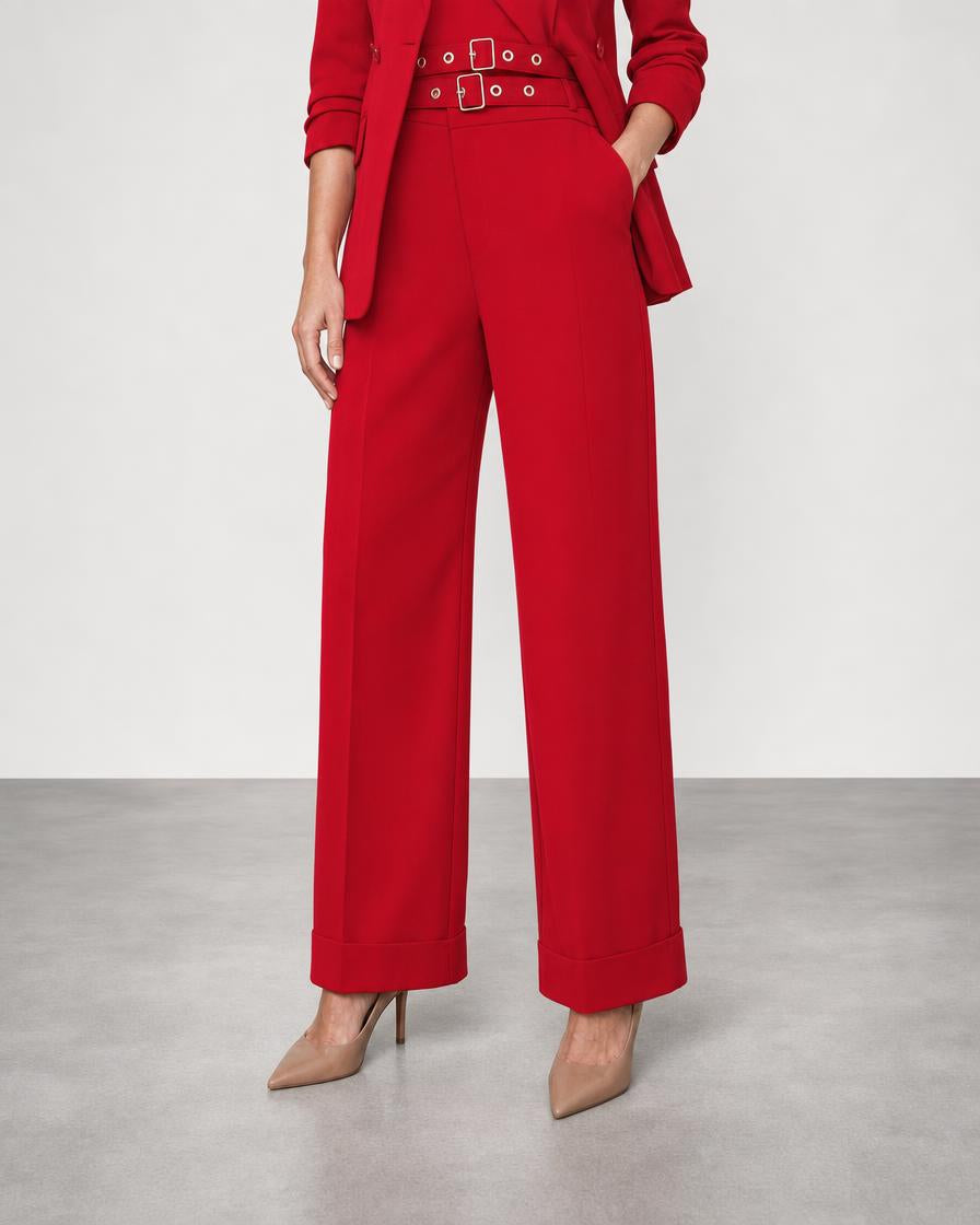 Cortina Pant - Warm Cranberry