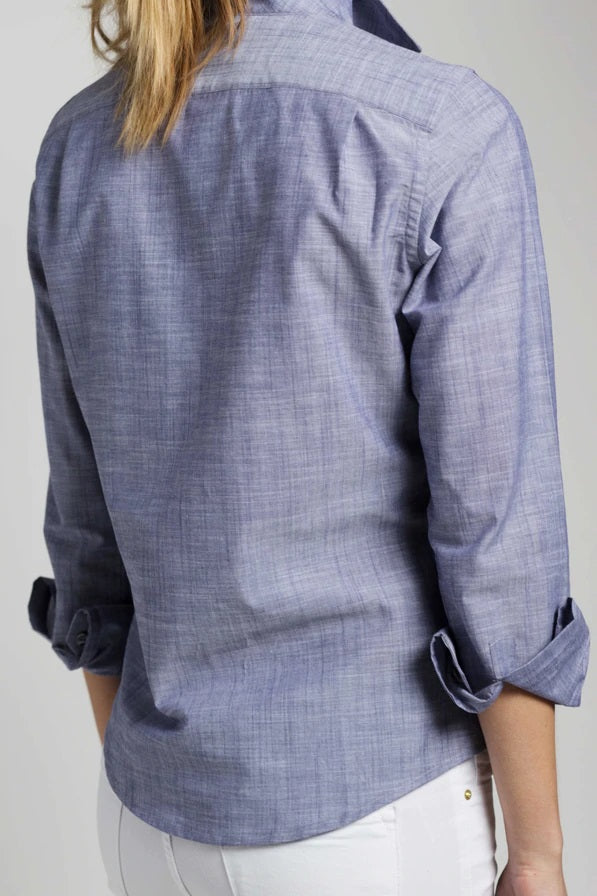Sarah Alexandra The Signature Shirt - Denim Does the Country Club