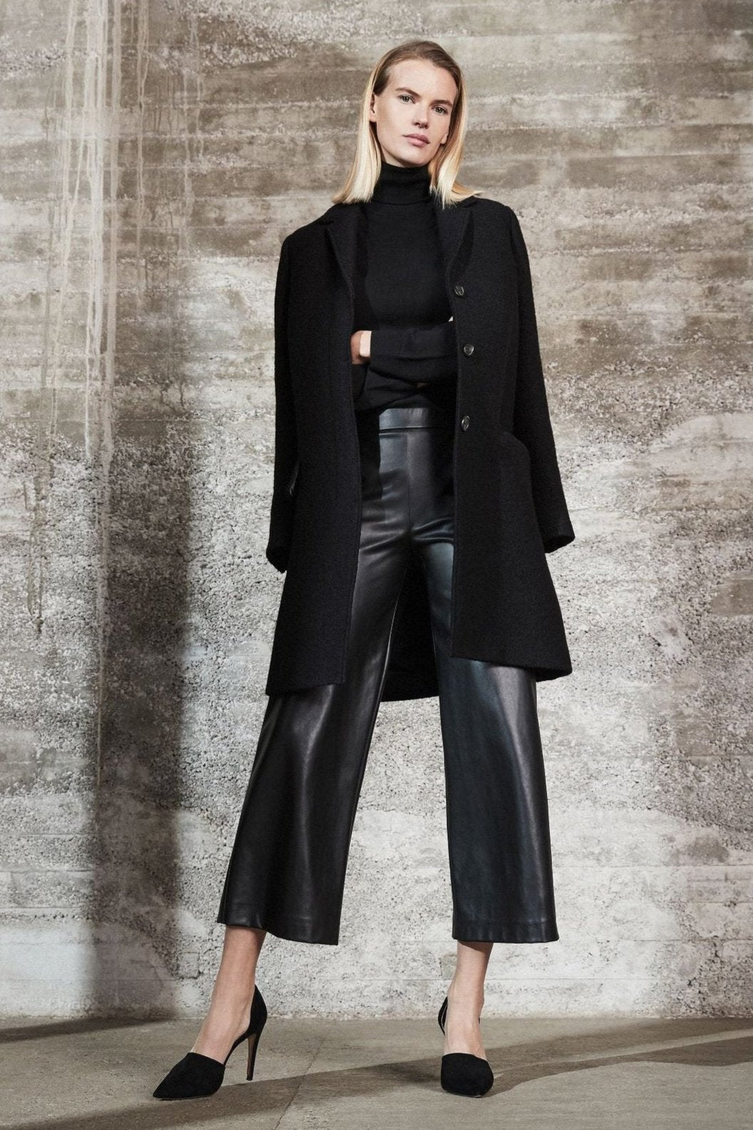 Raffaello Rossi Palina 6/8 Vegan Leather Pant