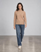 Textured Slouchy Funnel - Scotch