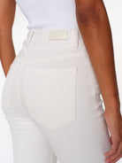 Bridget Boot High Rise Instasculpt Crop - White