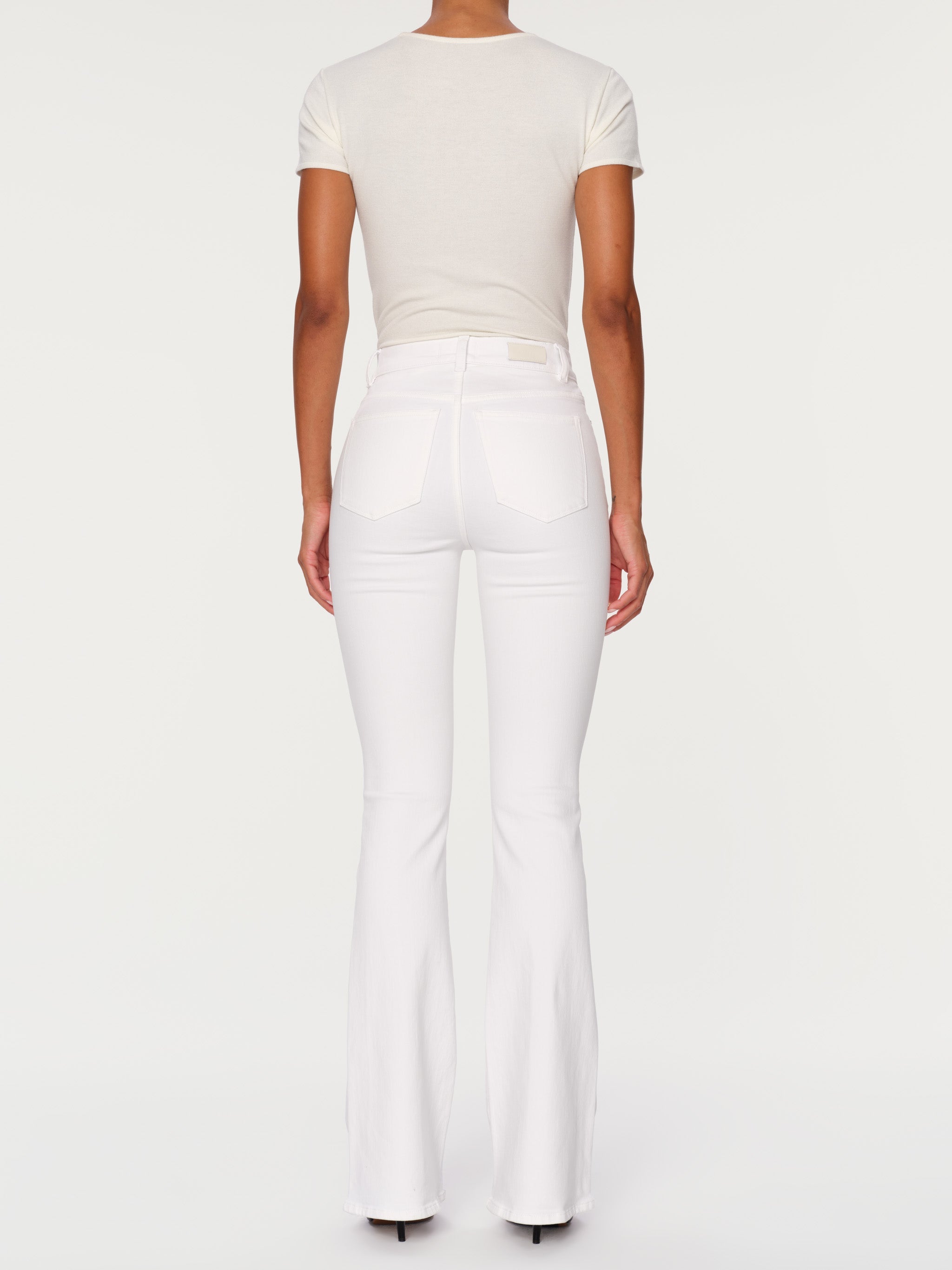 Bridget Boot High Rise Instasculpt 33" - White