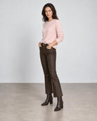 DL1961 Bridget Boot Crop - Chocolate Coated