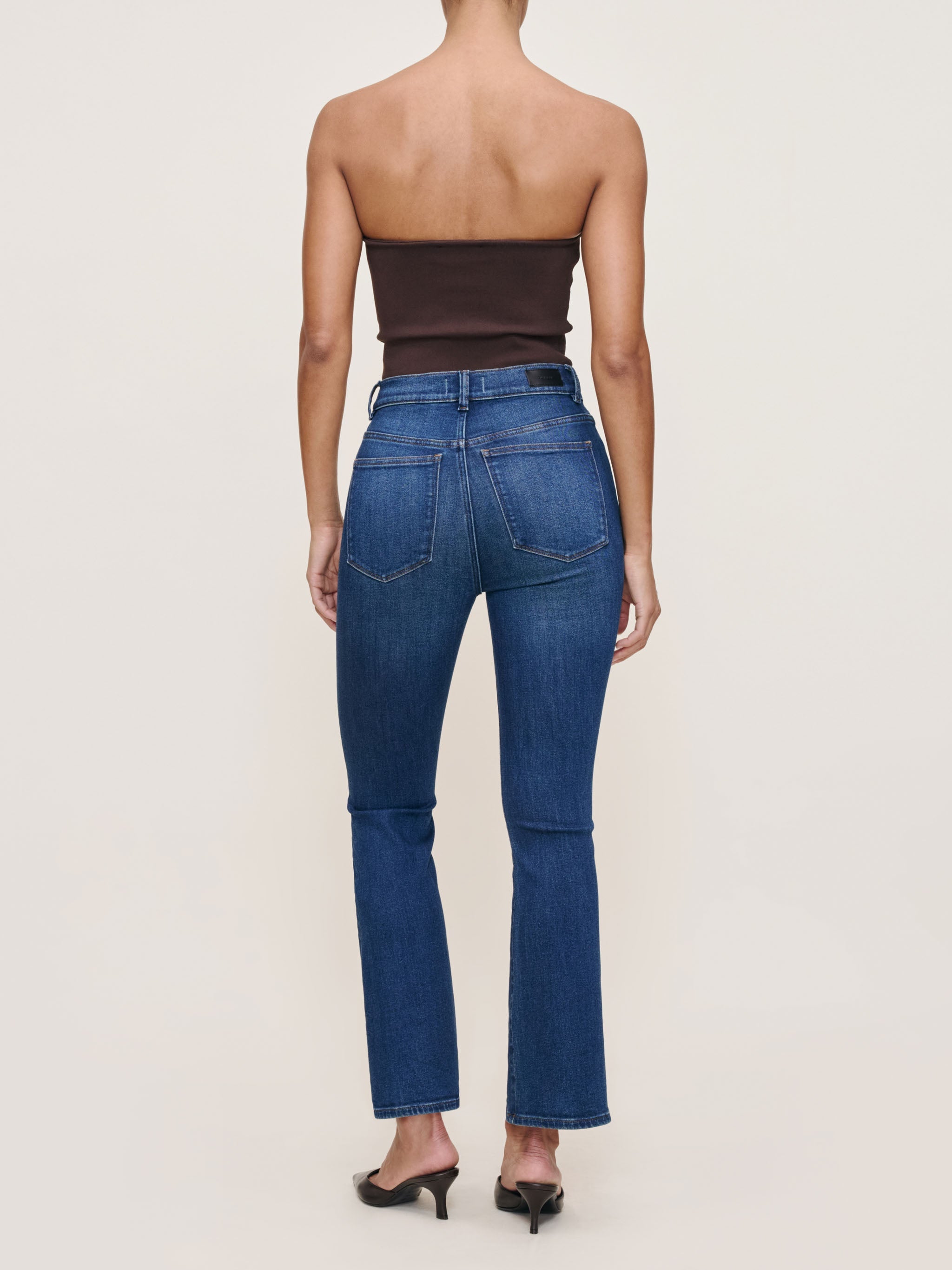 Bridget Boot High Rise Instasculpt Crop - Raindrop