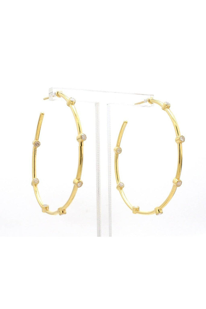 Charlotte Hoops - Gold