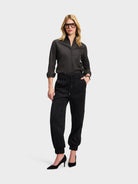 The Signature Shirt - Great Expectations - Black & Olive Stripe