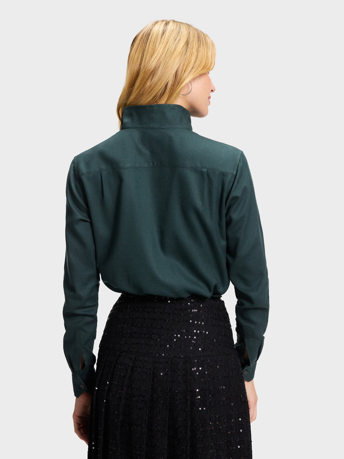 The Signature Shirt - Ocean Club - Dark Teal Flannel