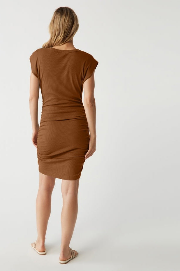 Ricci Power Shoulder Dress