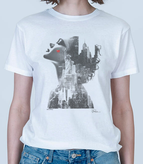 Big Apple Tee - White