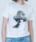 Cat's Meow Tee - White