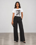 Headlines Tee - White