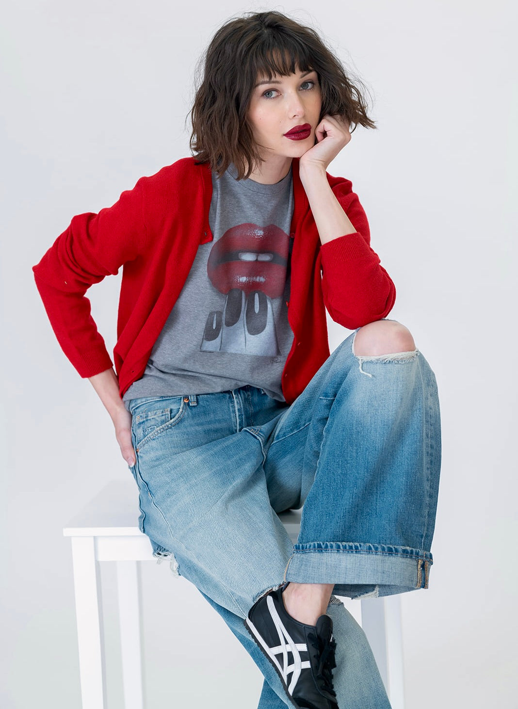 CPRESS Studio Manicured Tee in Grey