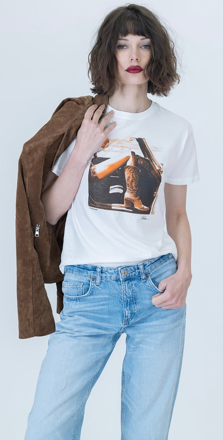 Passenger Tee - White
