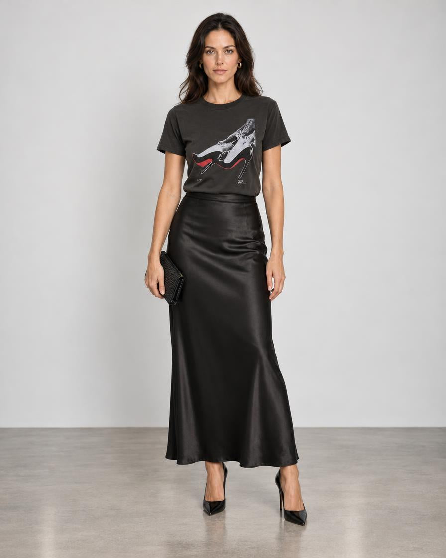 Tie Out Tee - Black