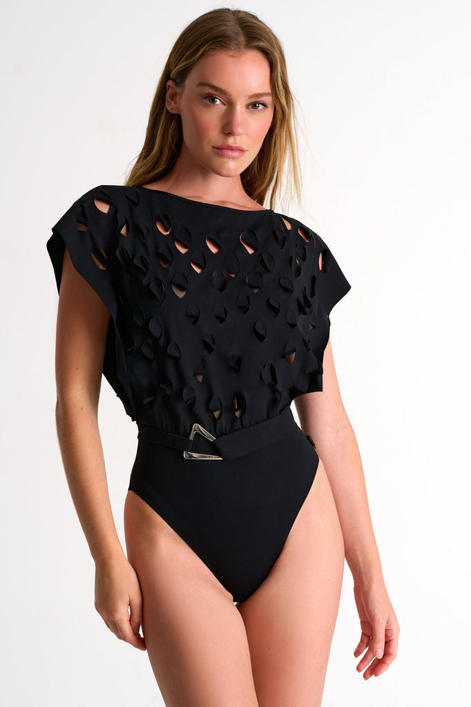 Elegant One-Piece With Cut-Outs - 42480-13-800