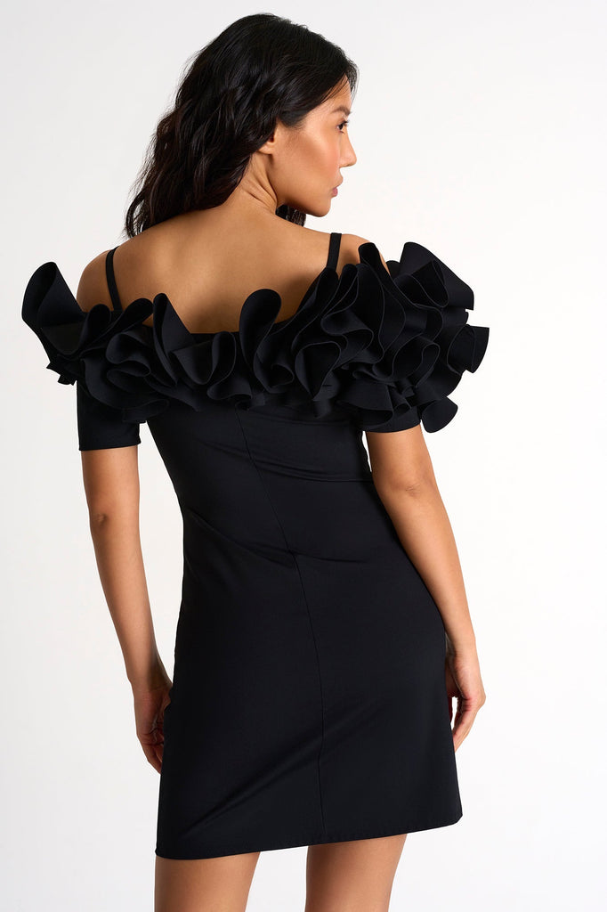 Off Shoulder One Of A Kind Hand-Made Dress - 42495-65-800