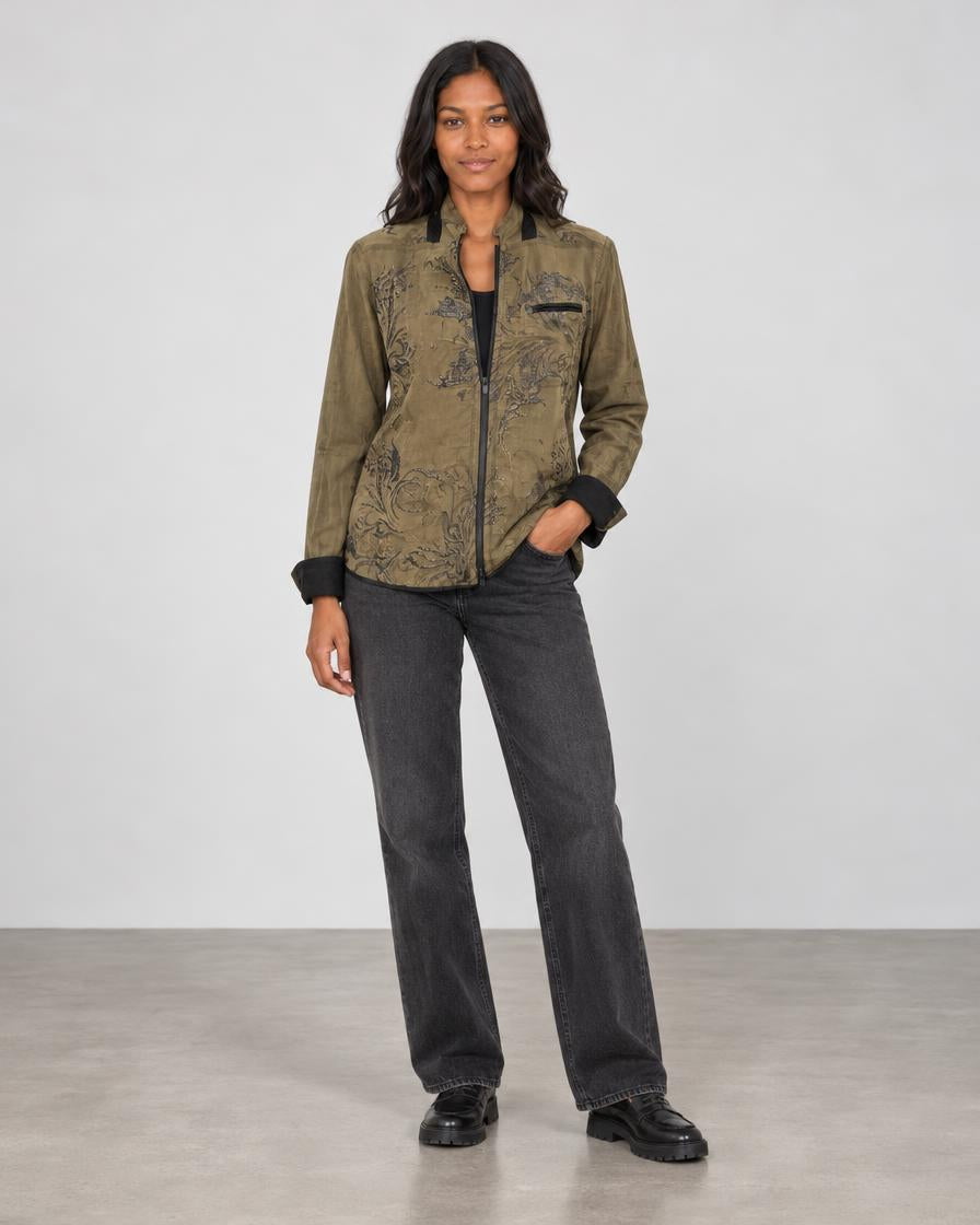 Beate Heymann Luxe Vintage Jacket - Olive